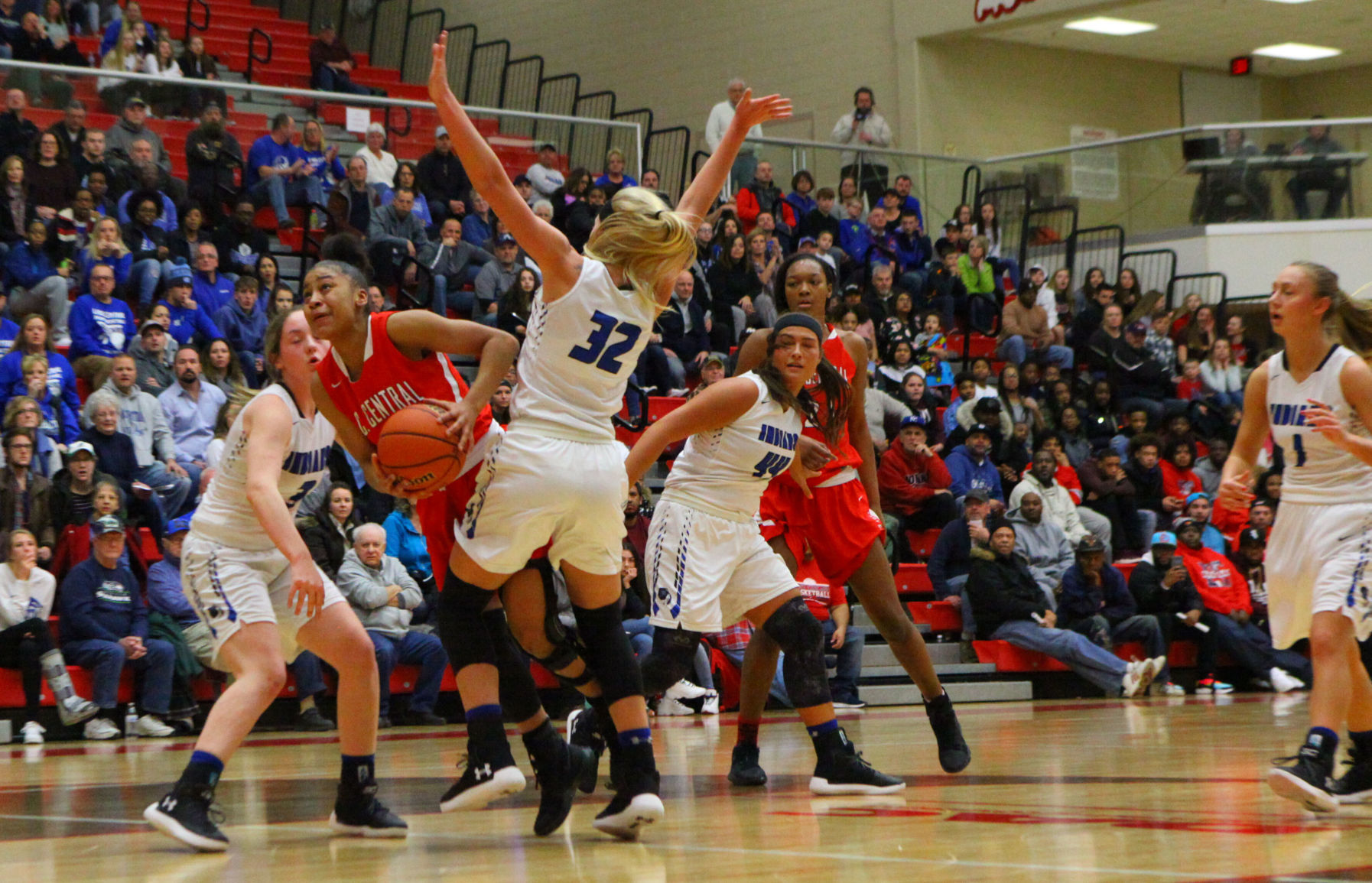 Girls Basketball Sectional Finals - E.C. Central vs. Lake Central